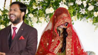 Khan Sir's reception photos go viral; wife looks stunning in traditional ghungat